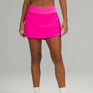 Lululemon Pace Rival Skirt Pow Pink 4 EUC